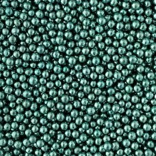 Suikerparels metallic groen 4mm 4KG